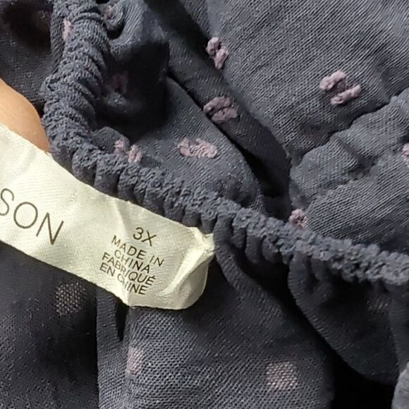 Ruffle Off the Shoulder Dress | 89th + Madison | 3X - Picture 8 of 11